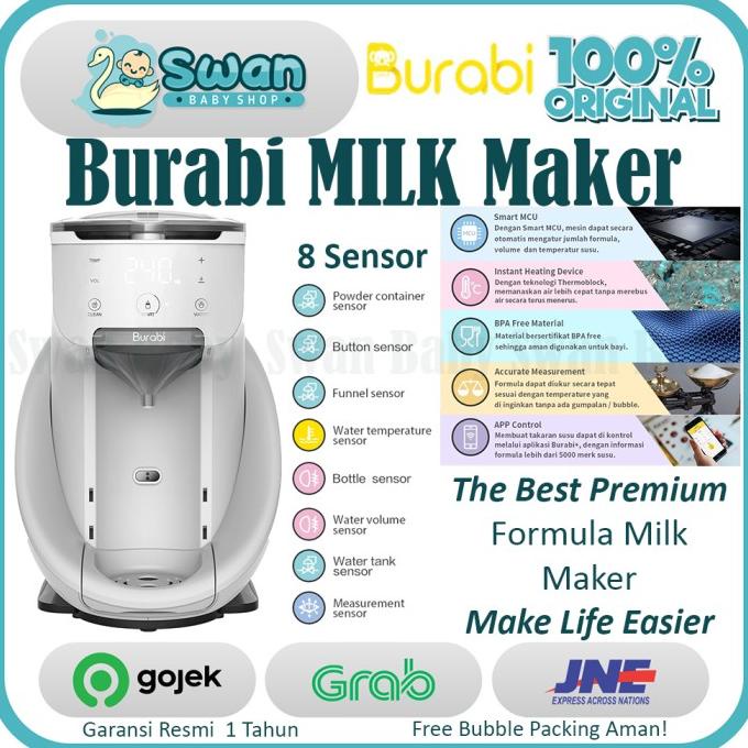 Burabi Milk Maker / Smart Formula Milk Maker / Mesin Susu Otomatis