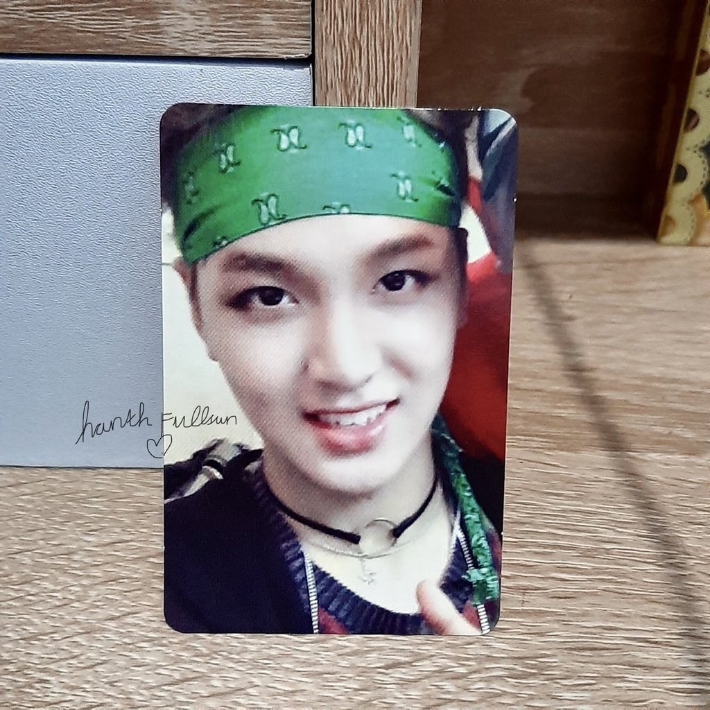 [Bisa COD] Photocard Haechan Album Firetruck Smtown Bandana Ijo Official pc nct127 Nct 127 jamet
