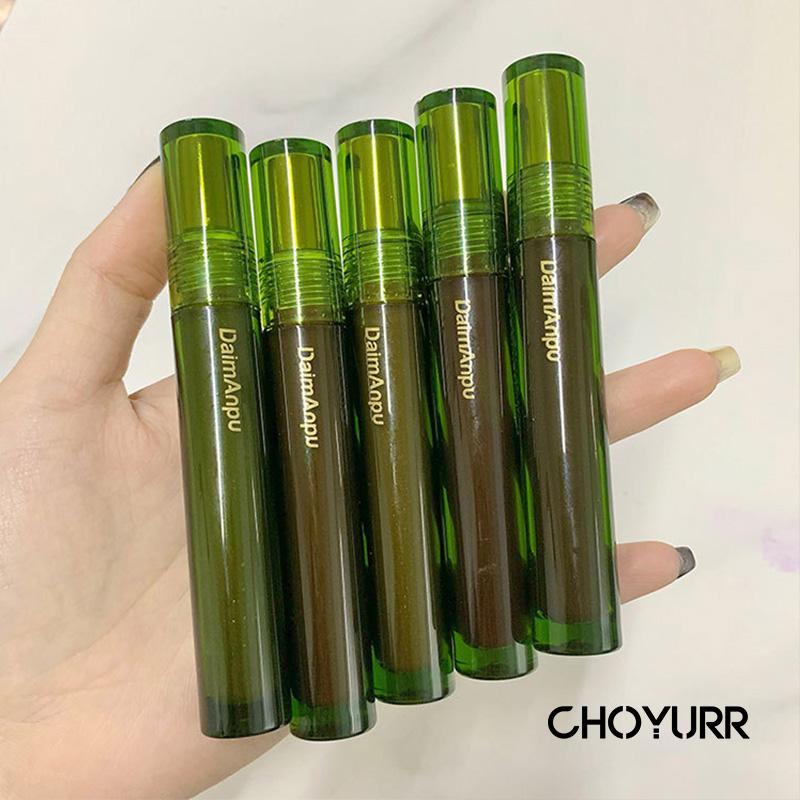 【COD】LipGloss Korean Lip Gloss Water LipGloss Mirror Transparan Lip Gloss Cahaya Air Dudu Bibir Lip Tint Gaya Retro-CH