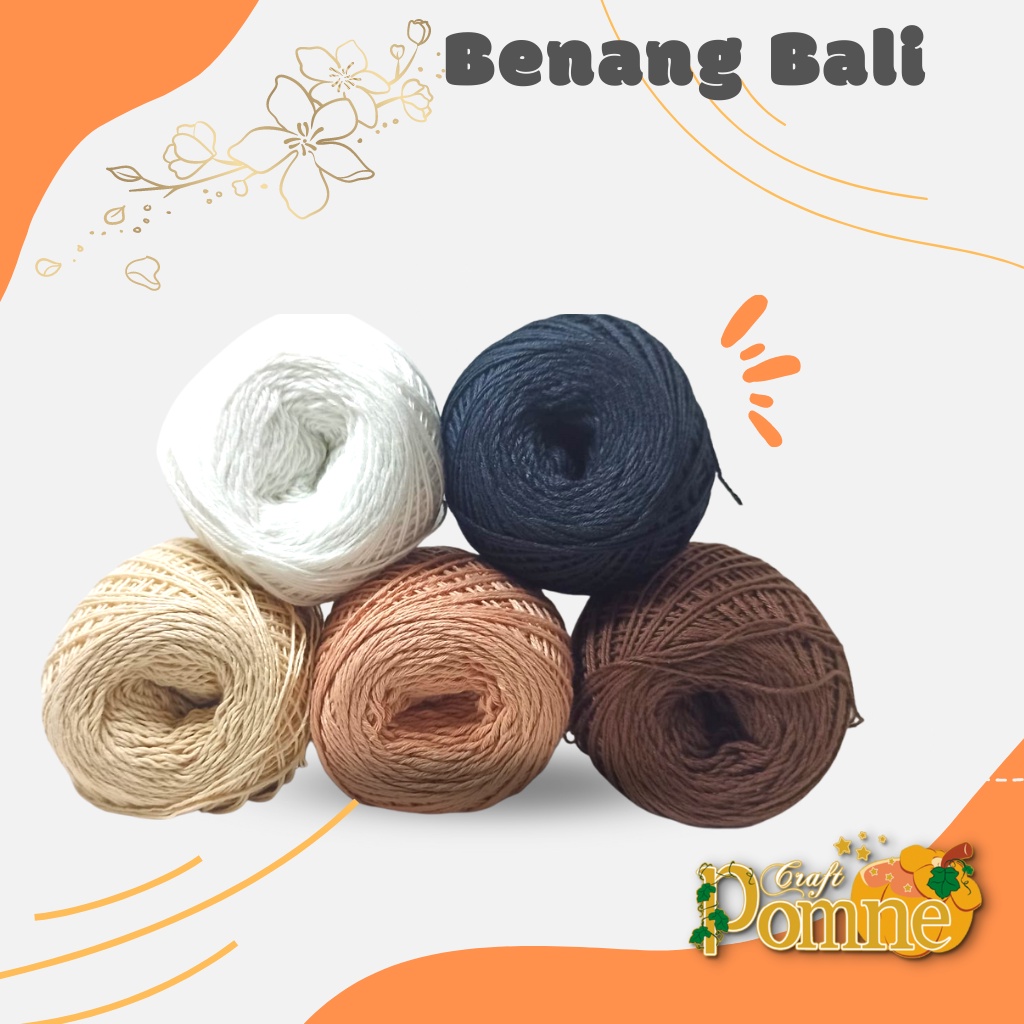 Benang Rajut Katun Bali NEW