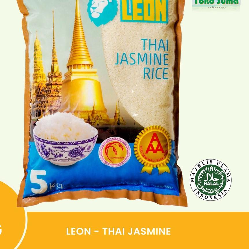 

♞ Leon Beras Thai Jasmine 5KG ֍
