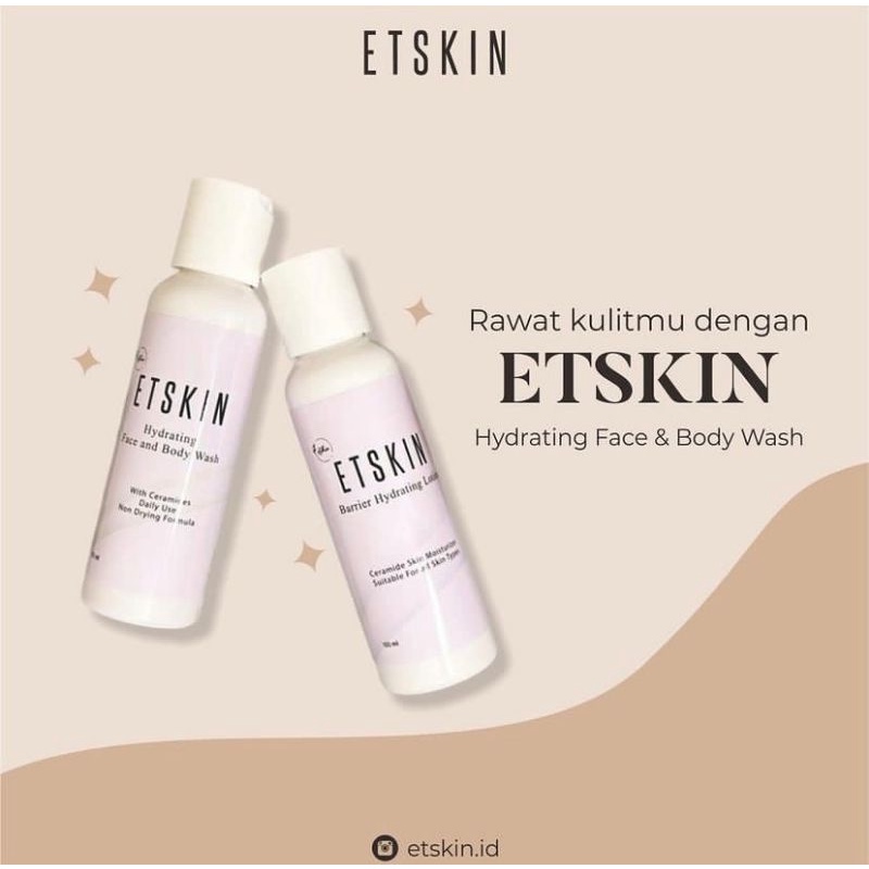 Etskin hydrating face and bodywash
