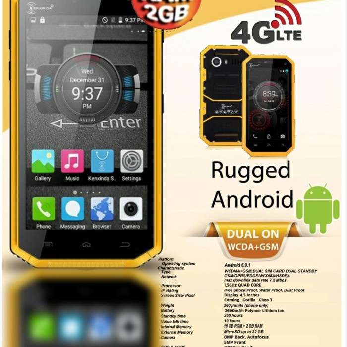 Gaha Rugged Phone 4G