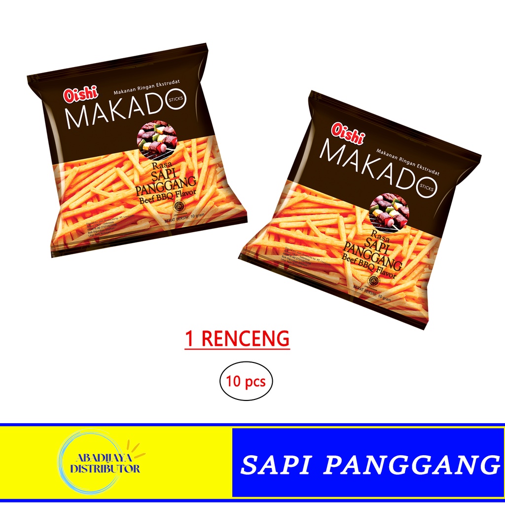 

Oishi Mokado Sticks Sapi Panggang Rencengan