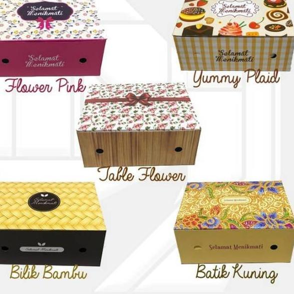 

Grosir Baru Dus 12x16 Universal Printing Motif / box snack @pak