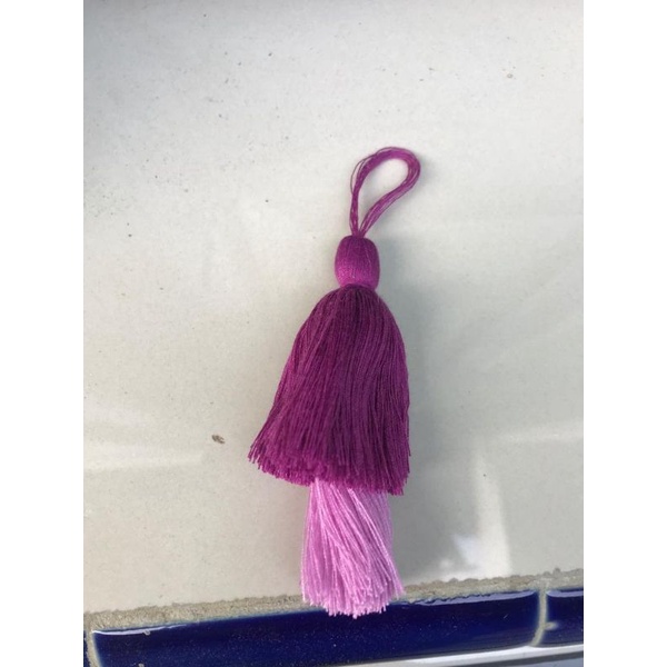 tassel/rumbai kerudung 2 susun termurah