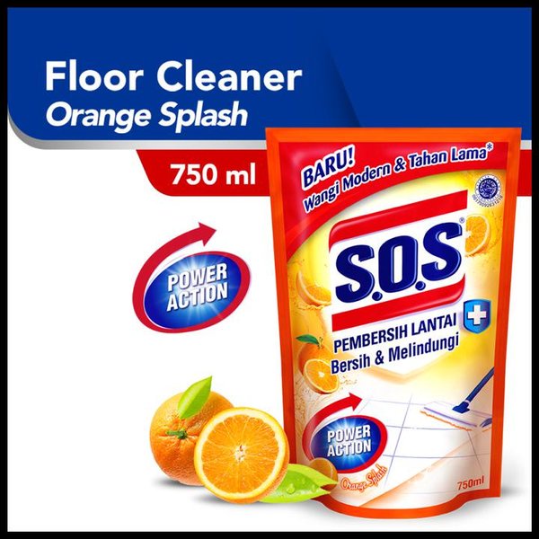 SOS Pembersih Lantai 750 Ml