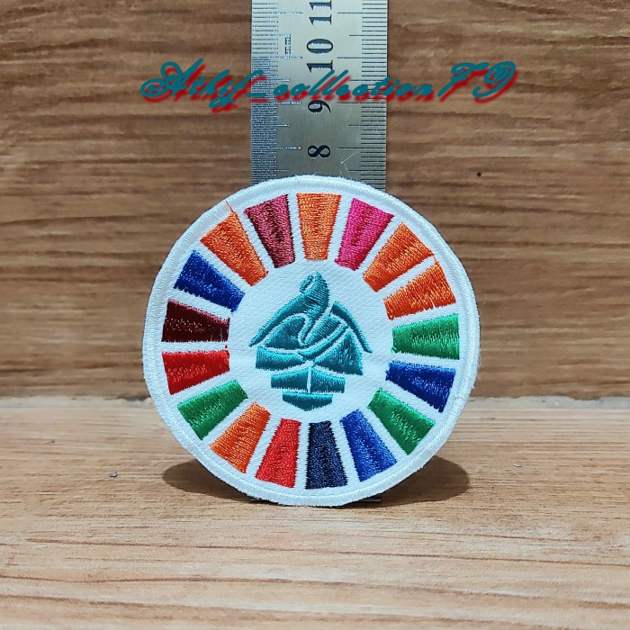 Renda Bordir Logo Kementerian Desa Sdgs Terbaru Bordir Sdgs Bordir Kemendes