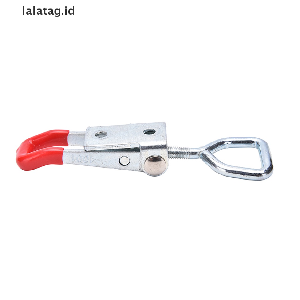 [lalatag] Gh-4001 Quick Toggle Clamp 100Kg 220Lbs Kapasitas Pegang Kait Metal Hand Tool [ID]