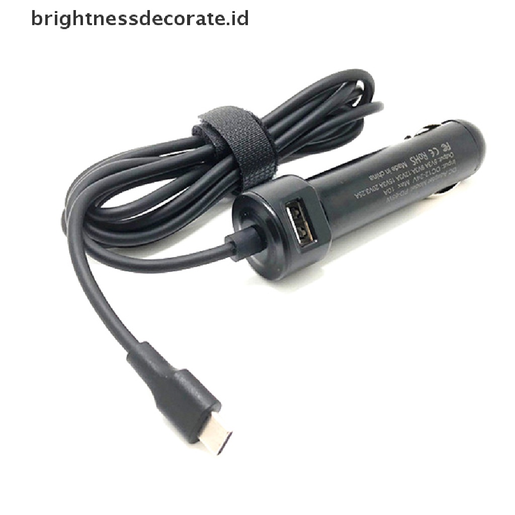 [Birth] Charger Adaptor Mobil 65WPD Dengan port USB travel portable car charger [ID]