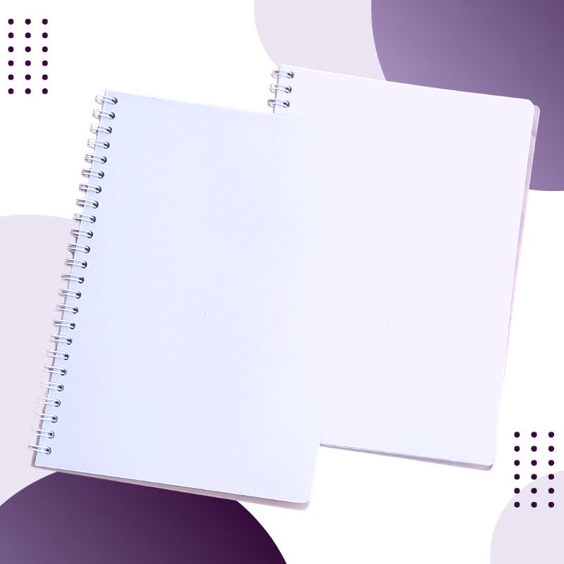 

Notebook Simple Warna Lavender