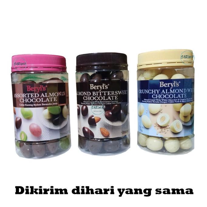 COKLAT BERYLS ALMOND - BERYLS COKLAT MALAYSIA BOTOL TOPLES