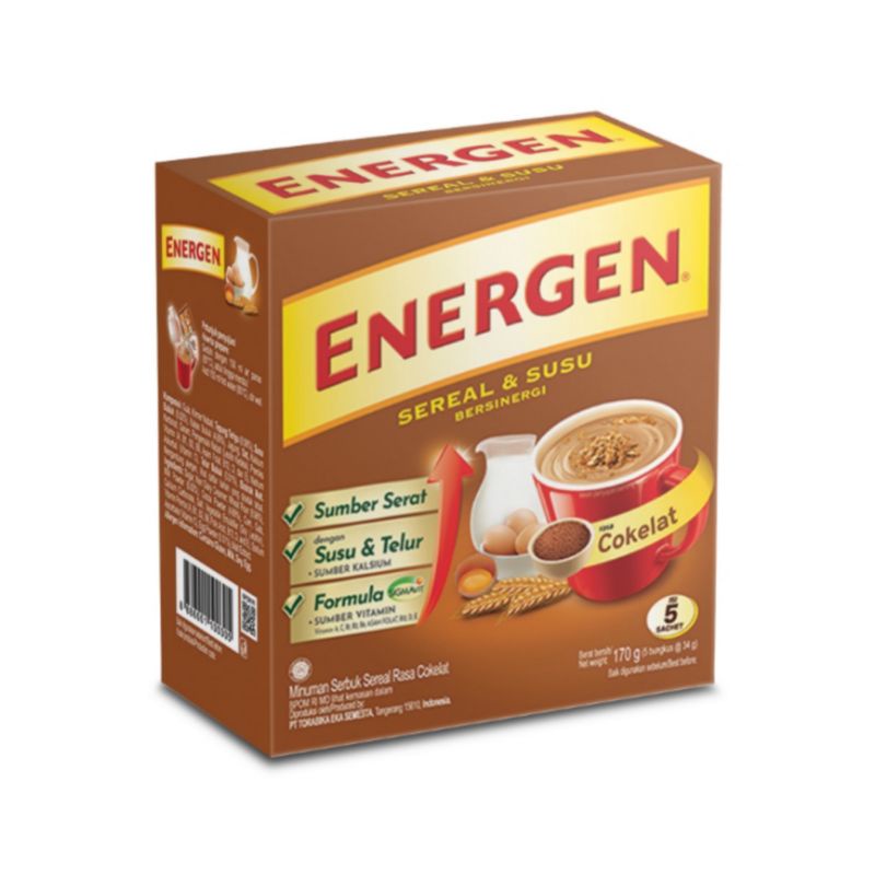 

ENERGEN Minuman Sereal Cokelat 5 pcs