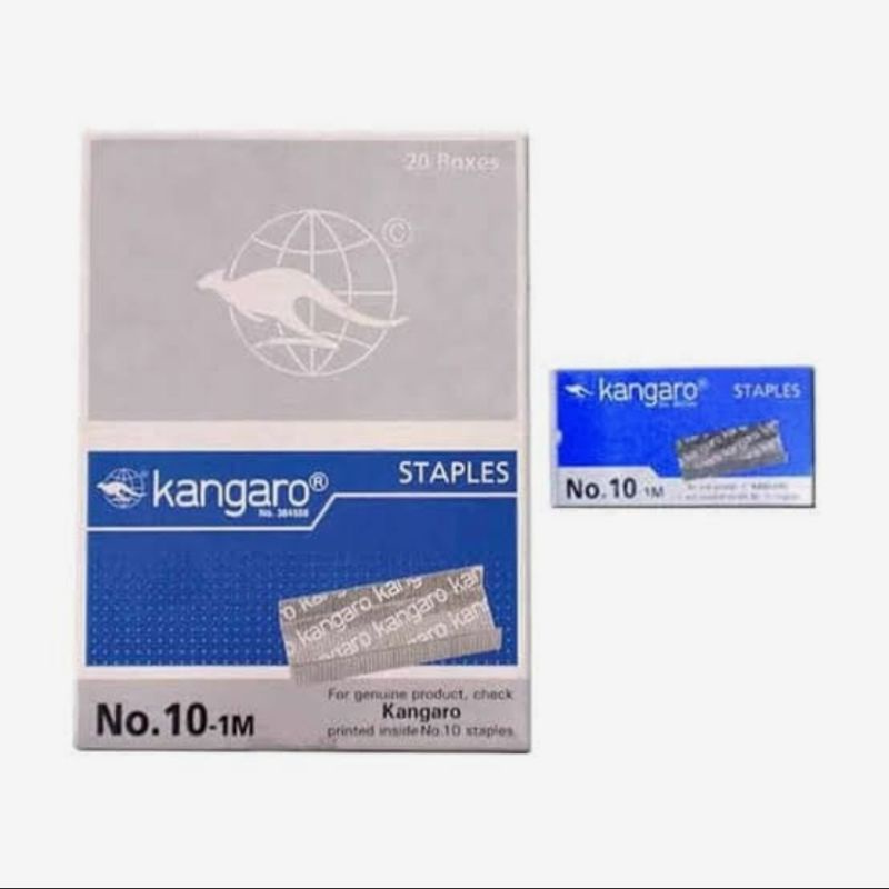 

Isi Staples Kangaro No 10 - 1M - Isi Staples No 10 - 1M Kangaro - Isi Staples Kecil