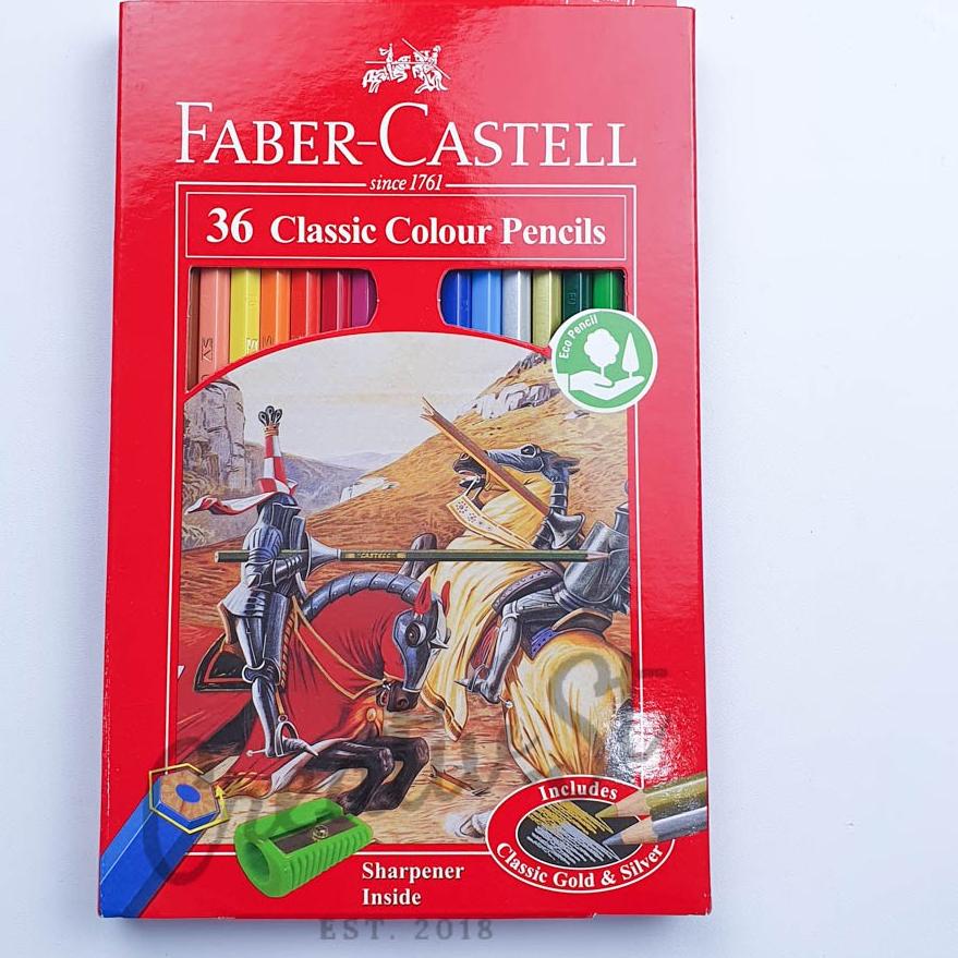 

~ Faber Castell Classic Colours 36 Pensil Warna Kekinian