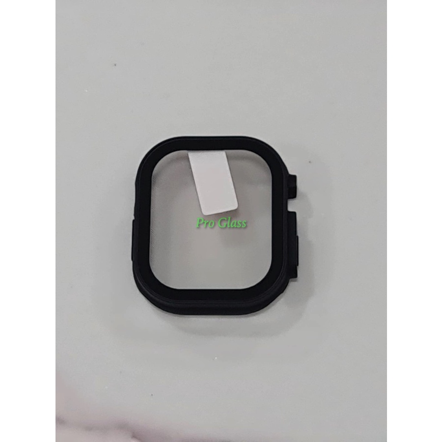 B205 Apple Watch 49mm ULTRA Full Cover Bumper Case + Tempered Glass