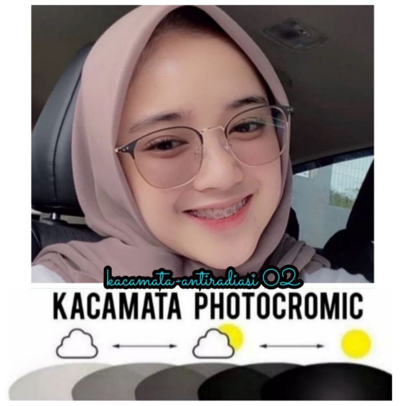 FREME KACAMATA WANITA 1924 BESI +LENSA PHOTOCROMIC | KACAMTA MINUS |