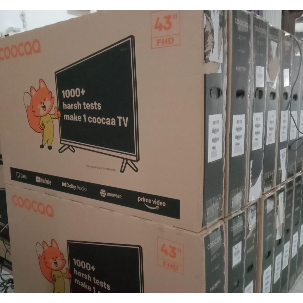 TV LED COOCAA 43S3U 43 INCH SMART TV DIGITAL GOJEK/GRAB