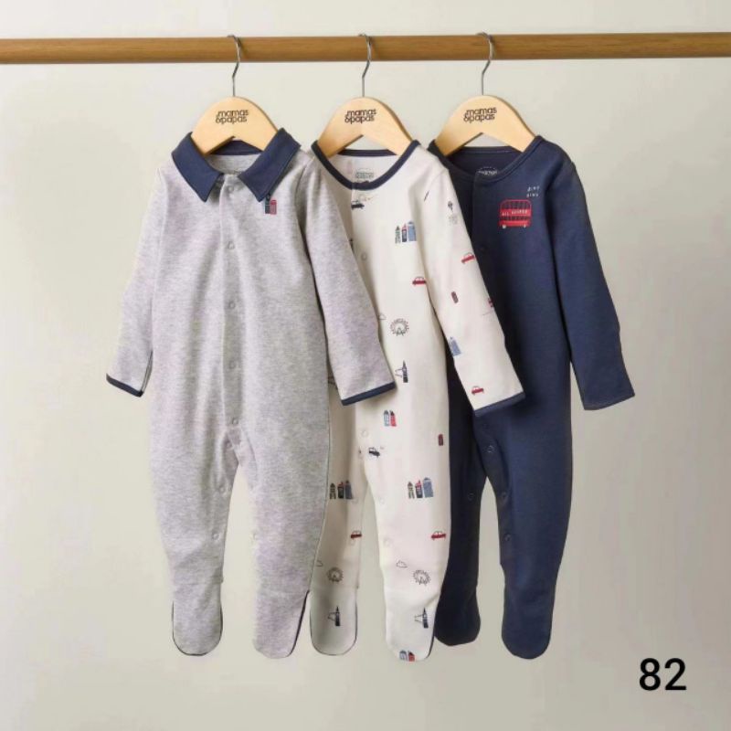 mamas&amp;papas sleepsuit/ sleepsuit premium/ mamas papas/ baju tidur bayi