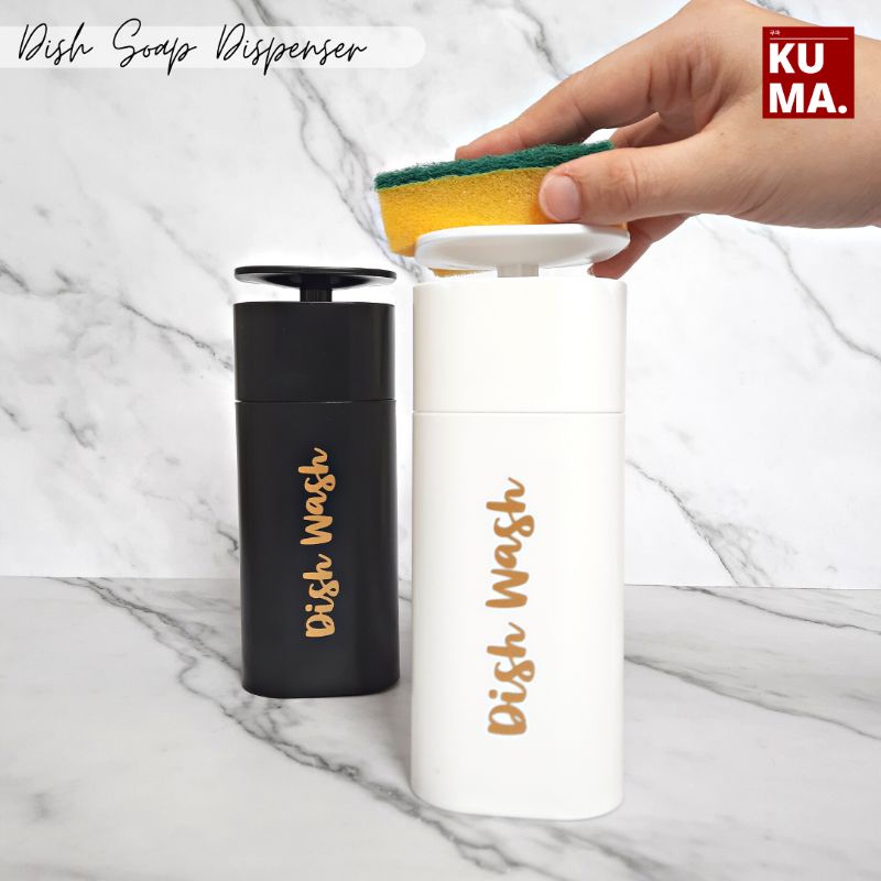 KUMA Dispenser Sabun Aesthetic Tempat Sabun Cuci Piring