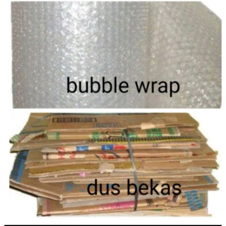 

Bubble warp/kardus packing tambahan