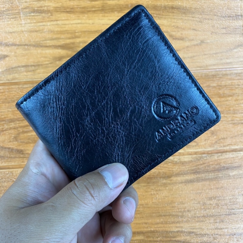 ANDRANO DOMPET PRIA LIPAT KULIT SINTETIS DOMPET PRIA LIPAT DOMPET PRIA PU LEATHER DOMPET LIPAT EMBOS ANDRANO