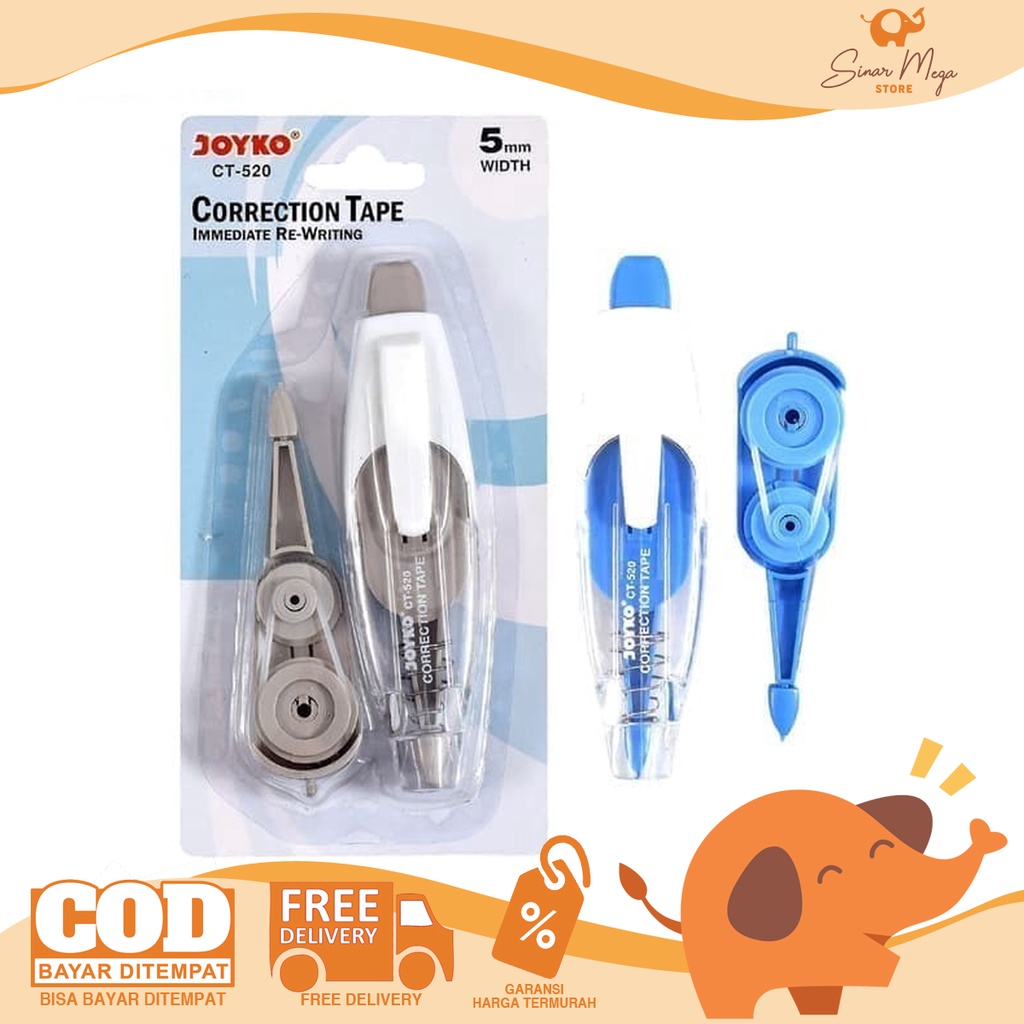 

Joyko Correction Tape + Refill CT-520