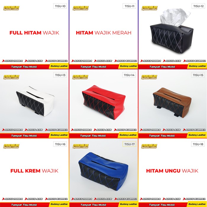 tempat-tisu-mobil- tempat tissue mobil / tempat tisu mobil / kulit sintetis -mobil-tisu-tempat
