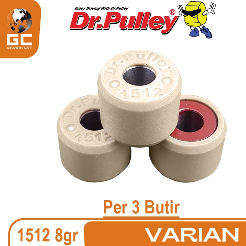Roller Dr Pulley Mio Sporty Smile J X-Ride Soul GT Fino Nouvo 110 KARBU Per 3 Butir 1512