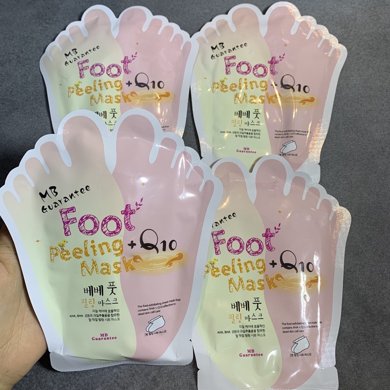 Masker Kaki Foot Peeling + Q10 Mask ORI THAILAND 100%