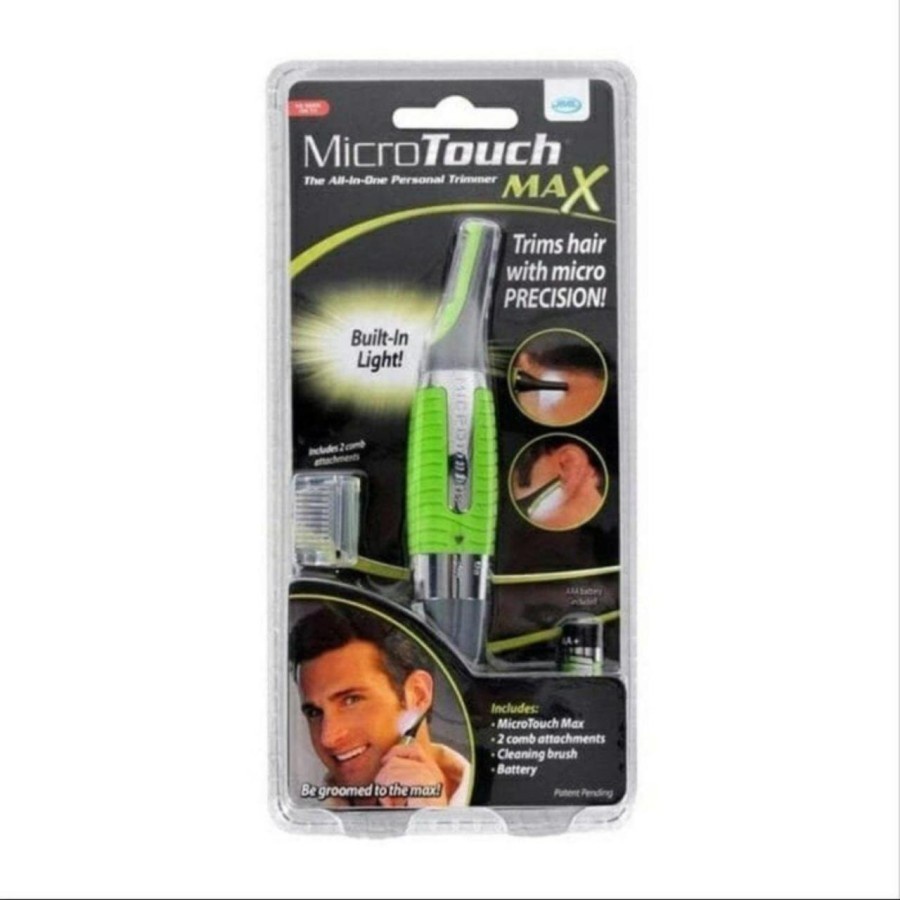 micro touch max hair trimmer cukuran rambut cukuran kumis cukuran alis