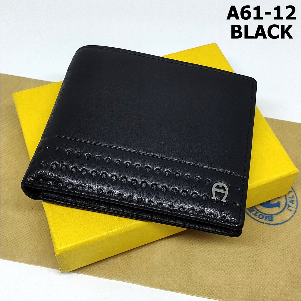 Dompet Pendek Pria Laki AG XX-12 Model Tidur Kulit Asli