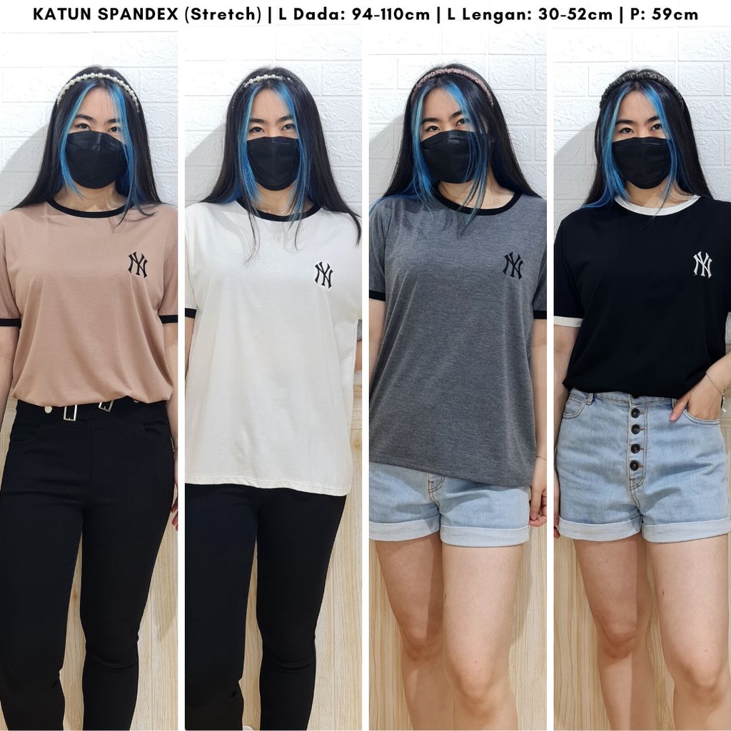 4749 enn everyday basic kaos crop top