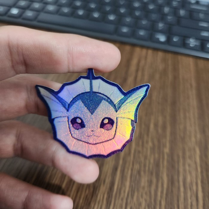 

Sticker Hologram Anime - PSH1400 - Pokemon - Vaporeon