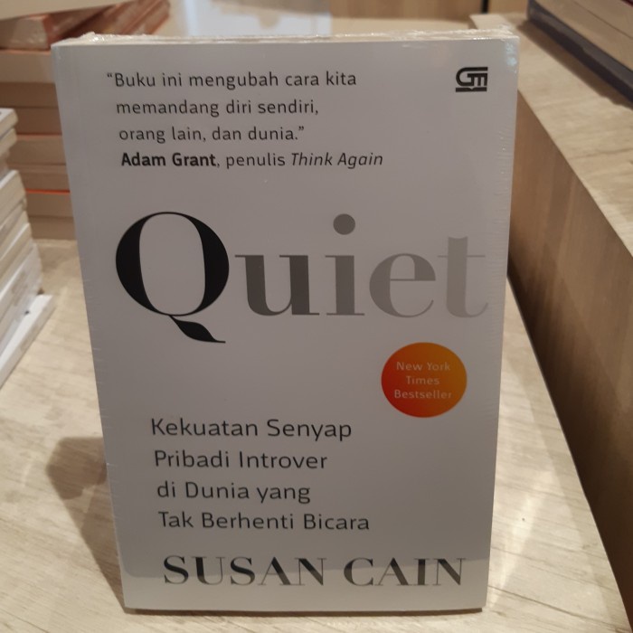 

Buku Quiet Kekuatan Senyap Pribadi Introver By Susan Cain