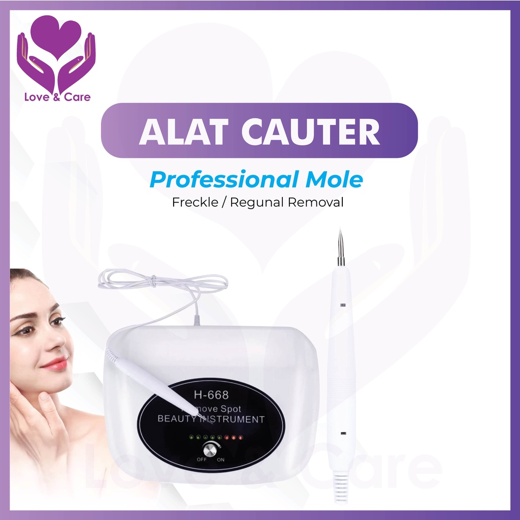 Cauter Alat Perawatan Wajah Wanita Facial Penghilang Tahi Lalat Kutil Garansi