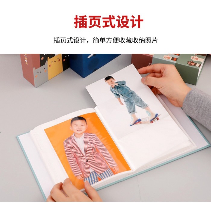 BUKU ALBUM FOTO / ALBUM FOTO POLAROID / ALBUM FOTO ISI 100 PCS BESAR