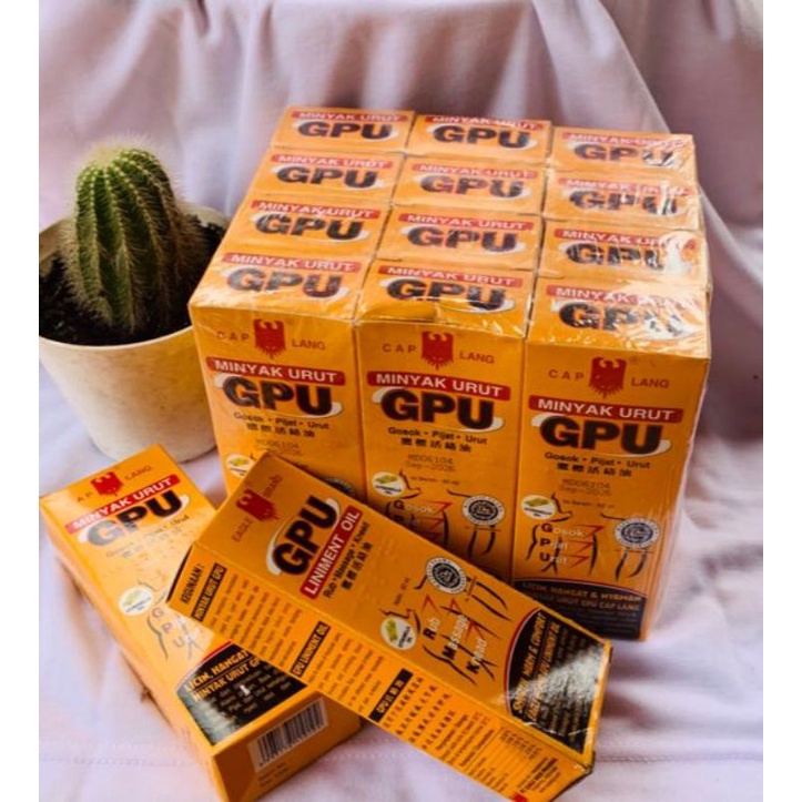 minyak gosok GPU 60ml per pack