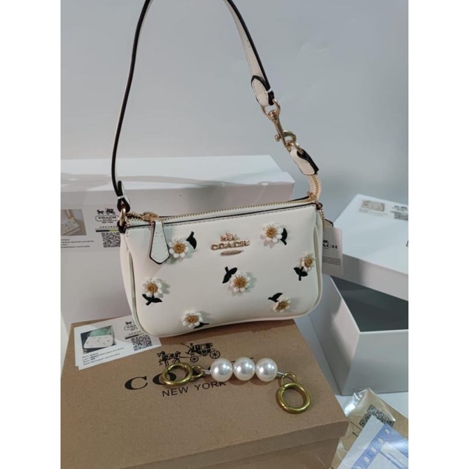 Tas wanita COACH SHOULDER BAG FREE BOX