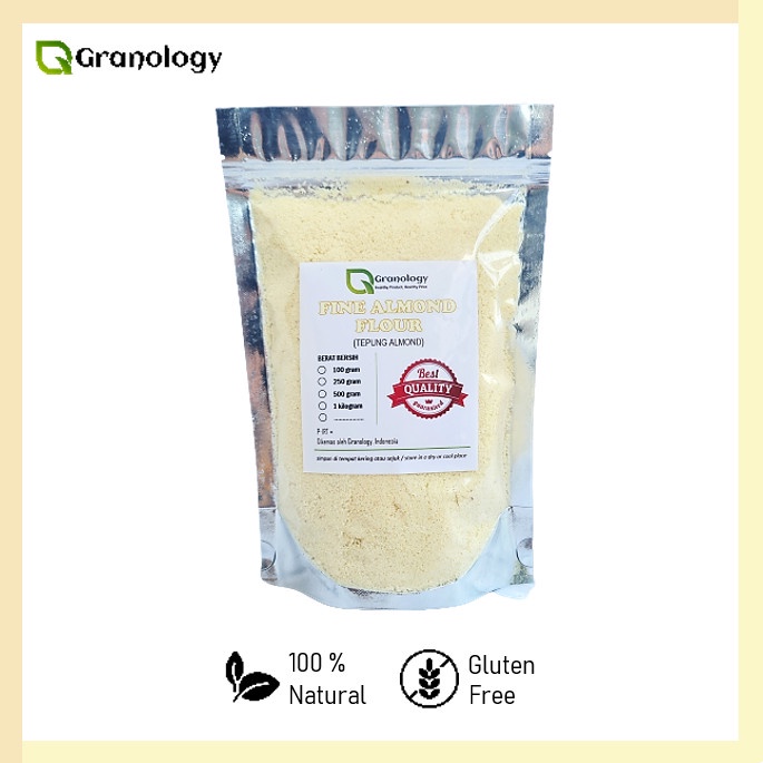 

Tepung Almond / Almond Bubuk / Almond Flour (500 gram) by Granology
