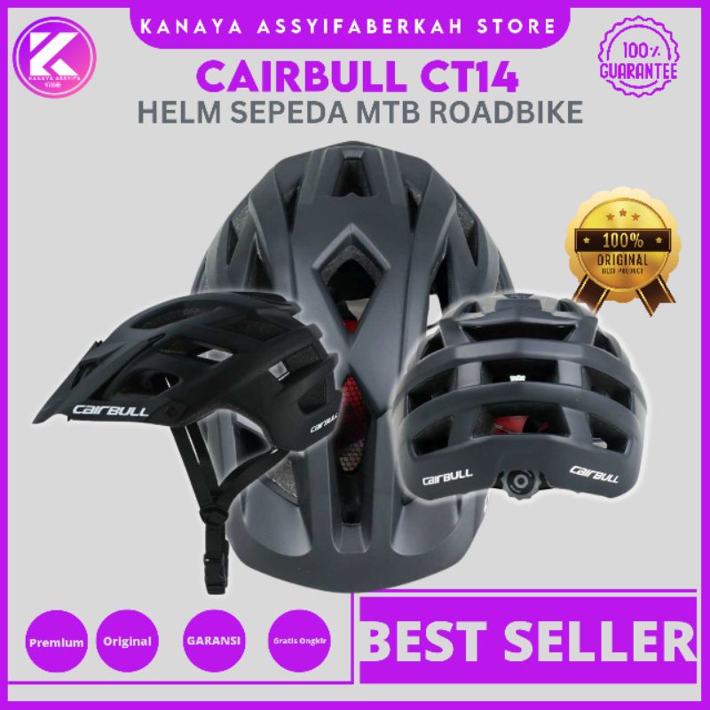 Helm Sepeda MTB Roadbike Sepeda Lipat Helm Sepeda Pria Wanita Dewasa Helm Sepeda Cairbull Original