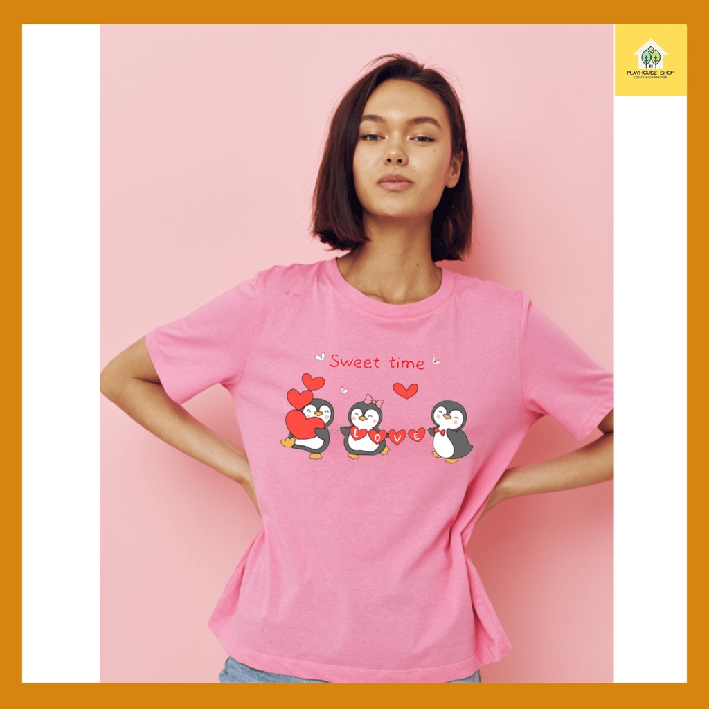 Play House Baju Tshirt Atasan Kaos Anak Perempuan Lengan Pendek Umur 1-12 Tahun