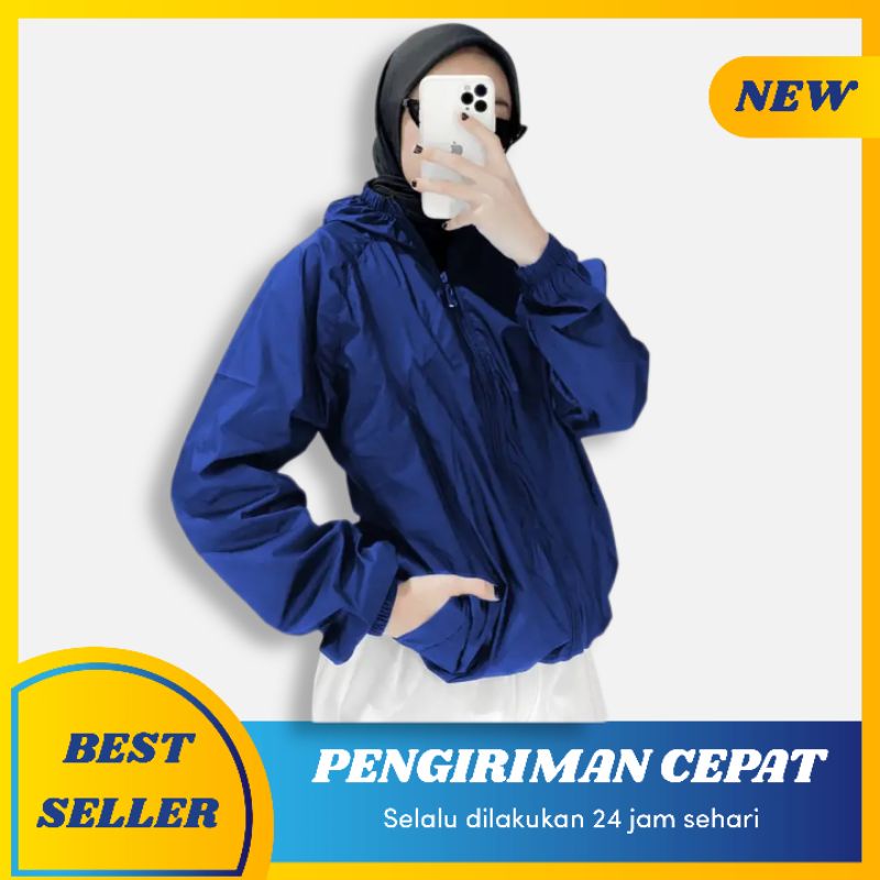 Jaket Runing Running Jaket Outdoor Jaket Lari Pria wanita