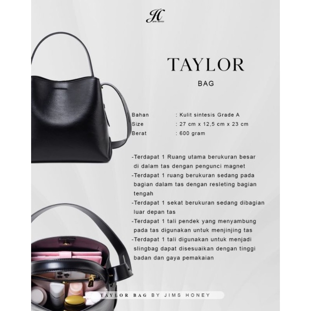 JIMS HONEY TAS WANITA TAYLOR BAG