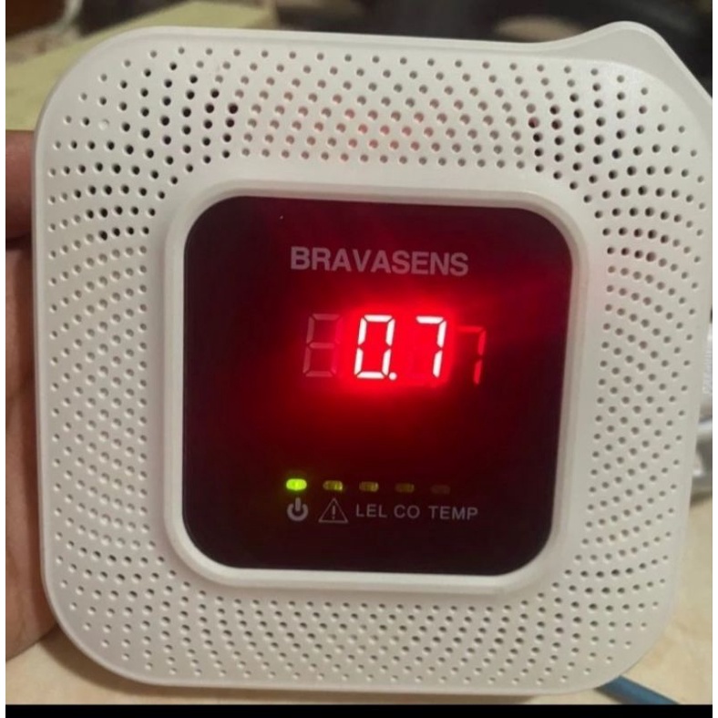 Gas detector Bravasense LZ 8200 W / Pendeteksi kebocoran gas