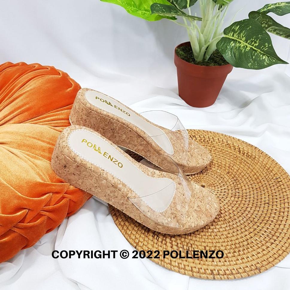 Langsung Atc Pollenzo - Paulina Wedges Mika Bening Transparan Md-501 B