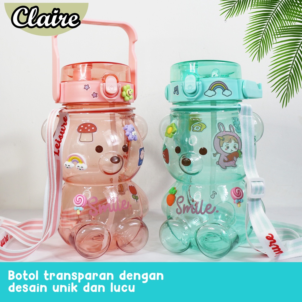 BOTOL BONEKA POLOS 1,5L / BOTOL MINUM POLOS BONEKA / BOTOL VIRAL TERMURAH