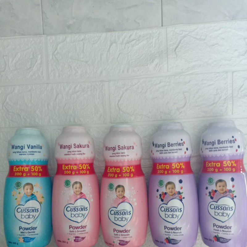 Cussons Baby 300g / Bedak Bayi CUSSONS 300g / PRELOVED Bedak Bayi CUSSONS / Ex Kado Bedak Bayi CUSSO