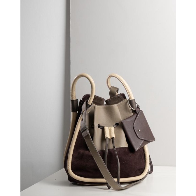 JOSVLI - Bento Drawstring Pearl Grey