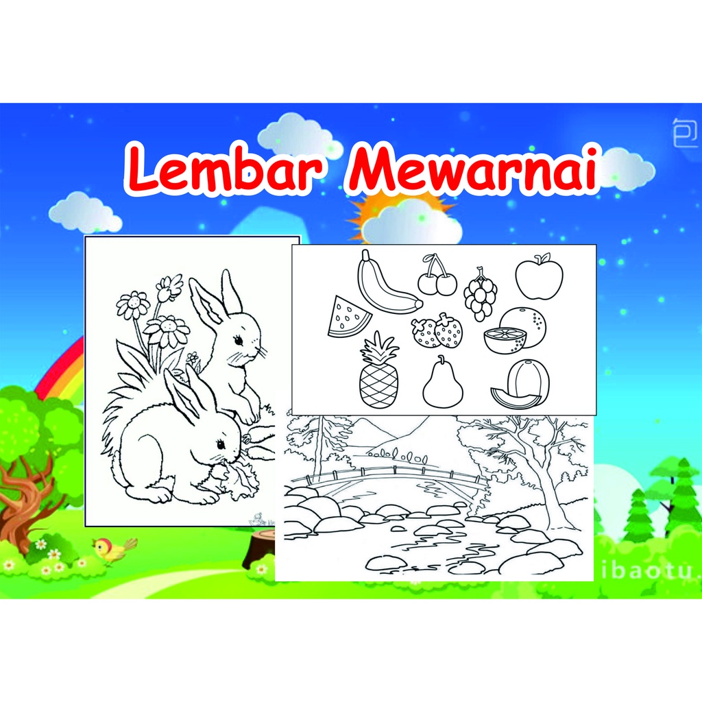 

Lembar Mewarnai/Kertas Mewarnai